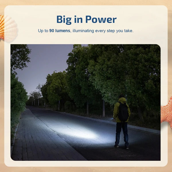 Olight i3E EOS Keychain Flashlight - Summer Palm