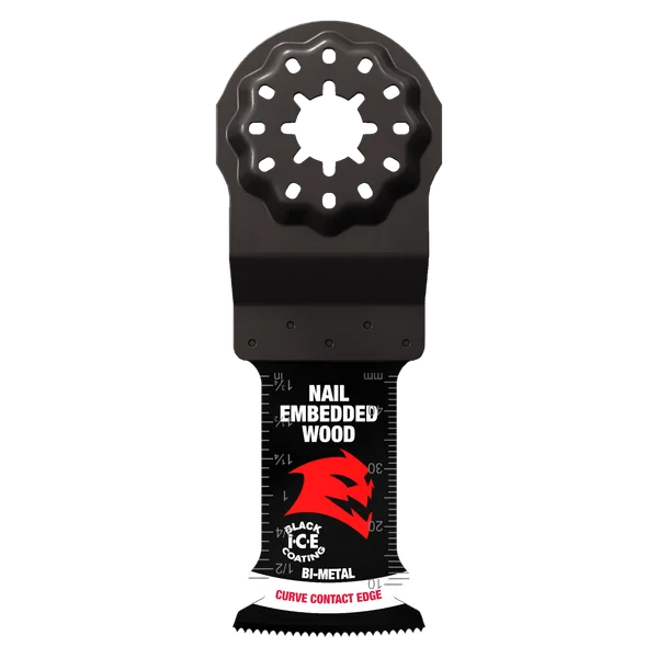 Diablo DOS125BW10 - 1-1/4" Demo Demon™ Starlock Bi-Metal Oscillating Blades for Nail-Embedded Wood (10-pk)