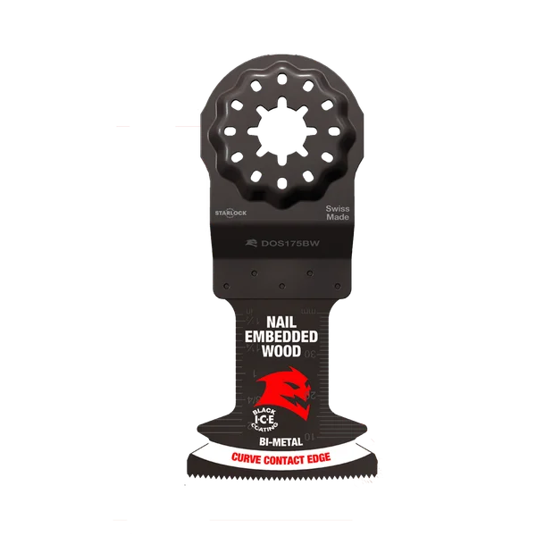 Diablo DOS175BW3 - 1-3/4" Demo Demon™ Starlock Bi-Metal Oscillating Blades for Nail-Embedded Wood (3-pk)