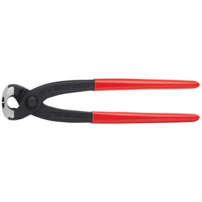 Knipex 1099I220SBA - 8 3/4" Ear Clamp Pliers with Front and Side Jaws