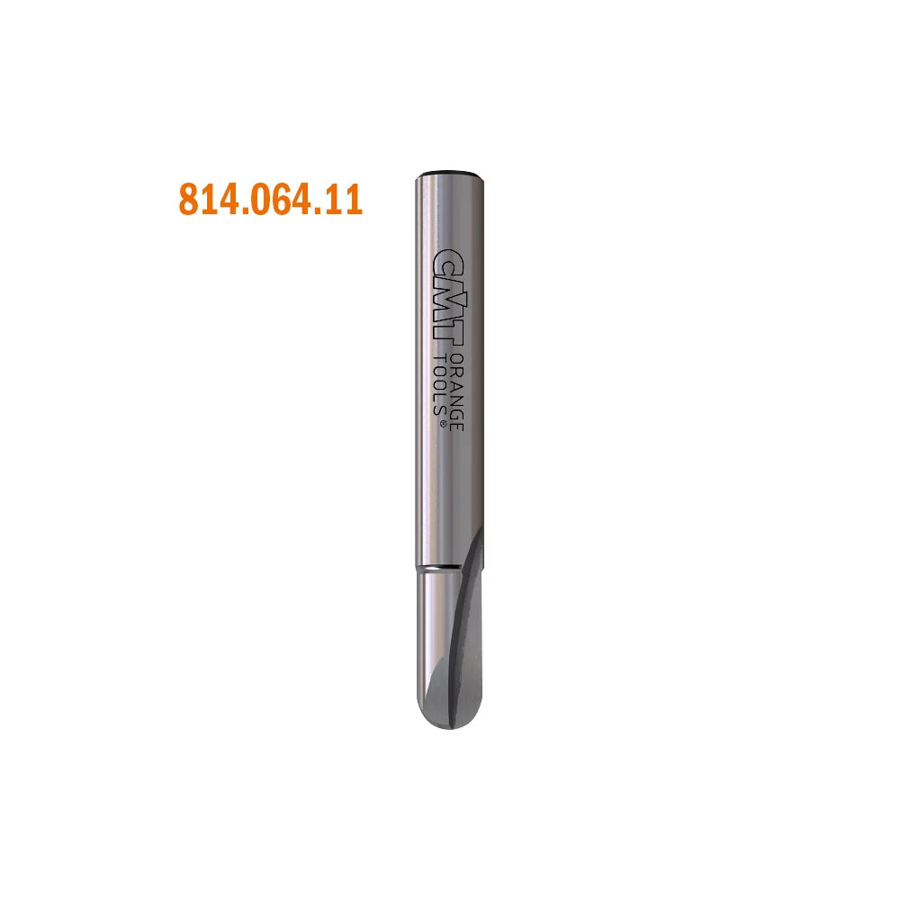CMT 814.064.11 - 1/4" Shank 1/8" Round Nose Router Bit