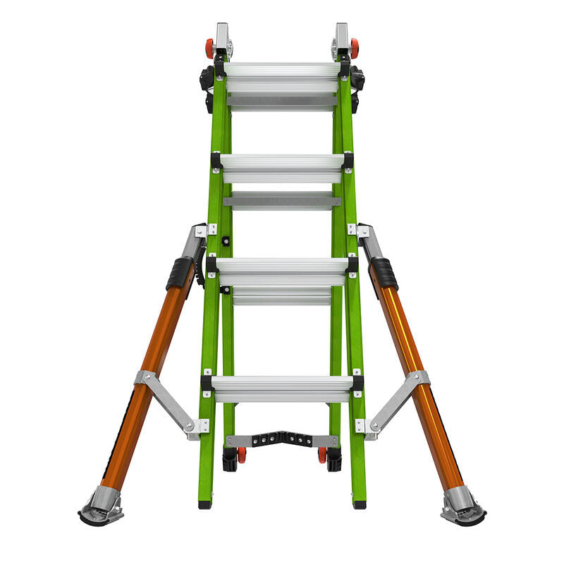 Little Giant 17107-001 - Conquest 2.0 9' - 15" All Terrain Multi Position Ladder