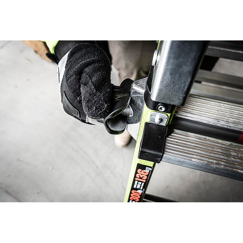 Little Giant 17107-001 - Conquest 2.0 9' - 15" All Terrain Multi Position Ladder