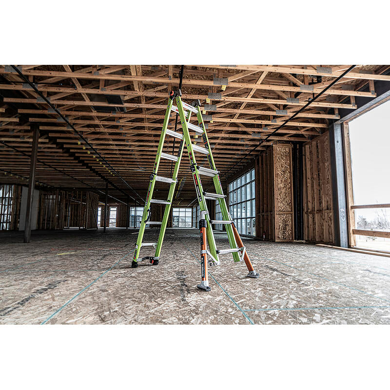 Little Giant 17107-001 - Conquest 2.0 9' - 15" All Terrain Multi Position Ladder