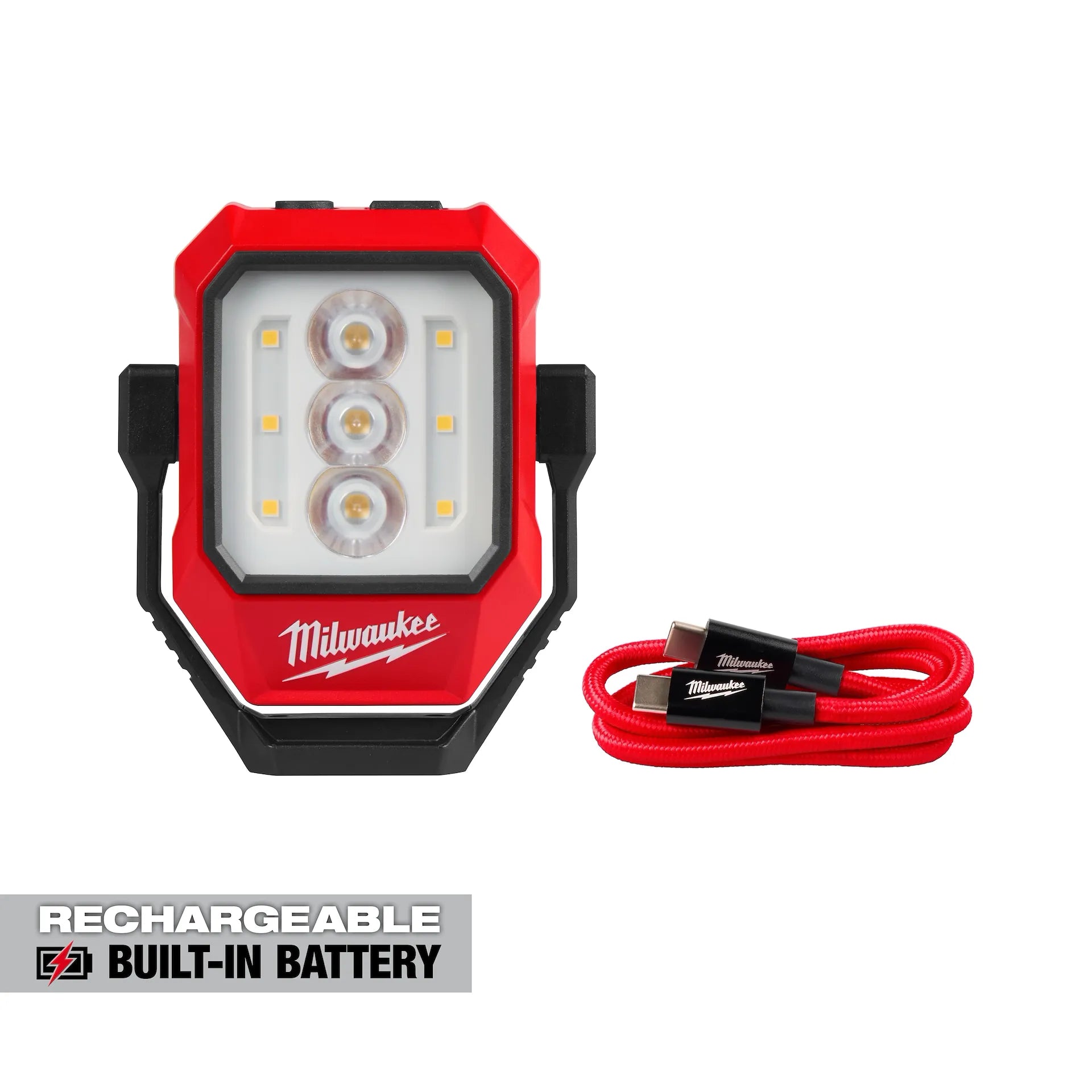Milwaukee 2015R - Rechargeable Pivoting Task Light w/ Spot Mode