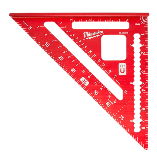 Milwaukee MLSQM070 - 7" Magnetic Rafter Square