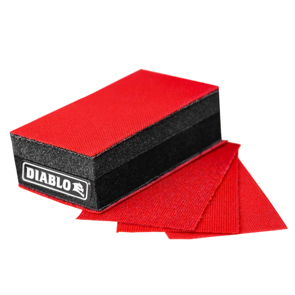 Diablo DFB234DUOH01G - 2-3/4" x 5" Reusable Hand Sanding Block