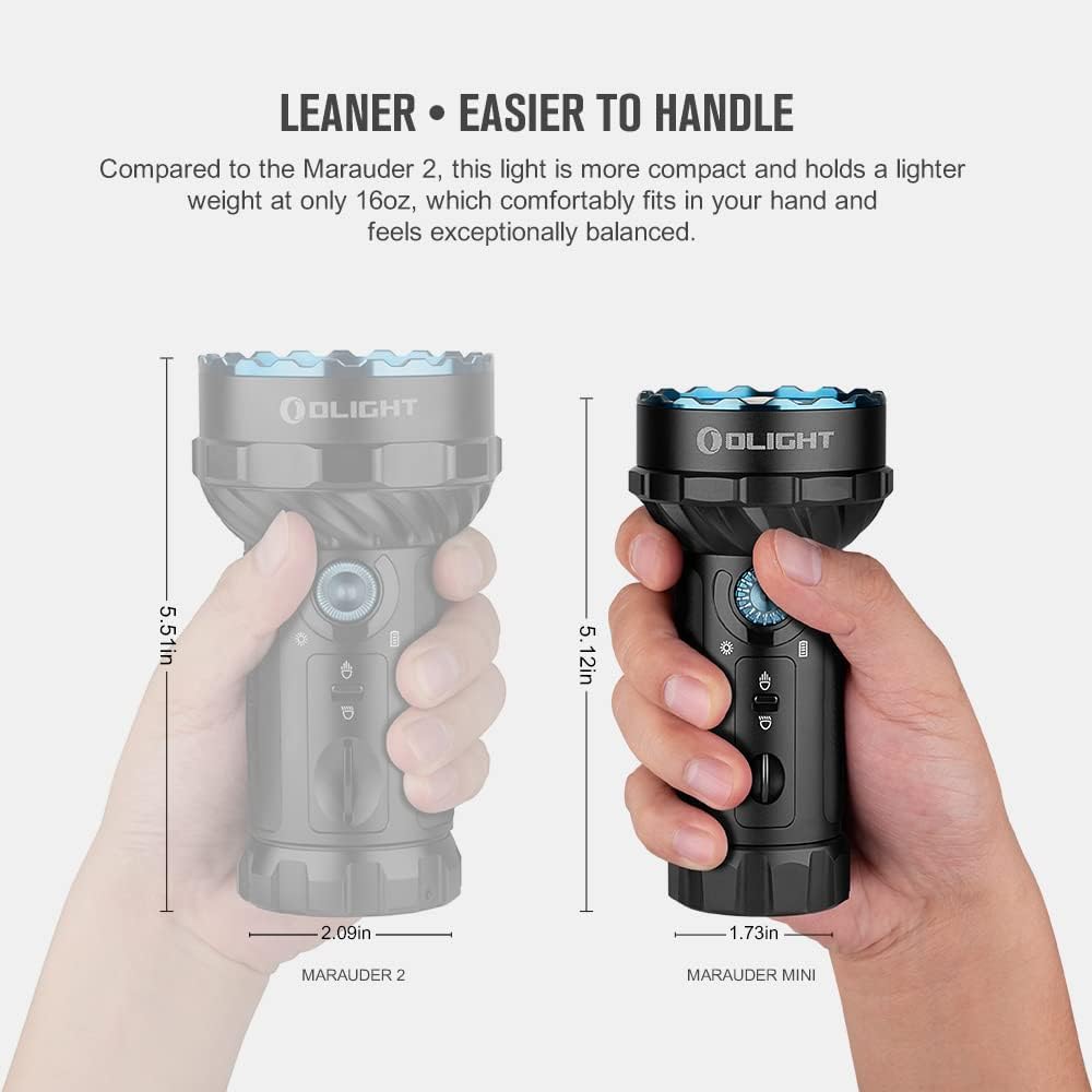 Olight Marauder Mini Powerful LED Flashlight