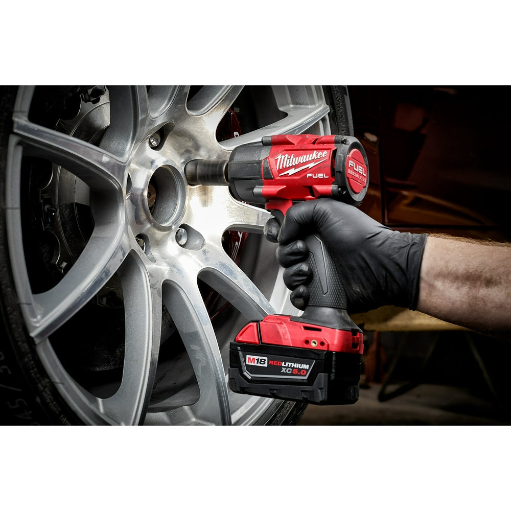 Milwaukee 2962-20 - M18 FUEL™ 1/2 Mid-Torque Impact Wrench w/ Friction Ring - Wise Line Tools