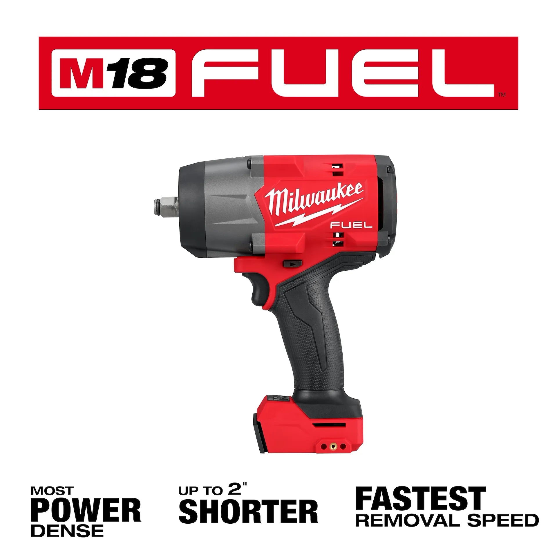 Milwaukee 2967-20 - M18 FUEL 1/2" High Torque Impact Wrench with Friction Ring