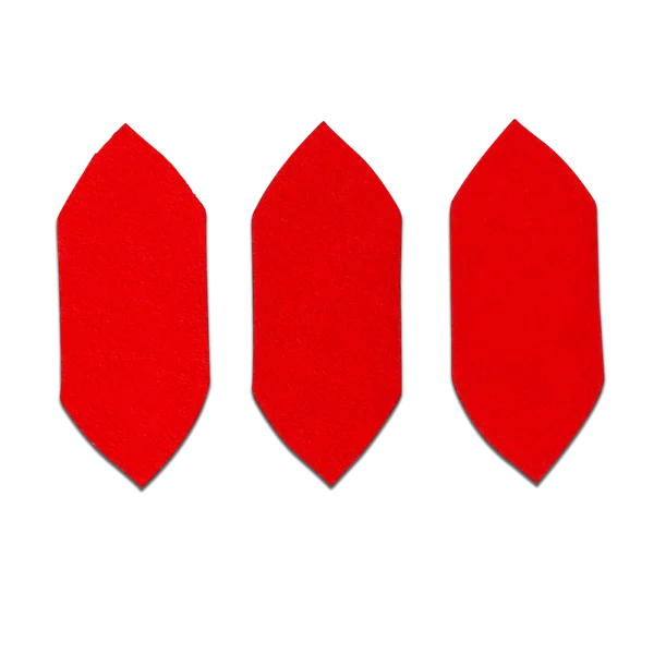 Diablo DCTTIPVGPH15G - 3"x 1-1/8" Assorted Hook & Lock™ Fingertip Detail Sanding Sheets (15-pk)