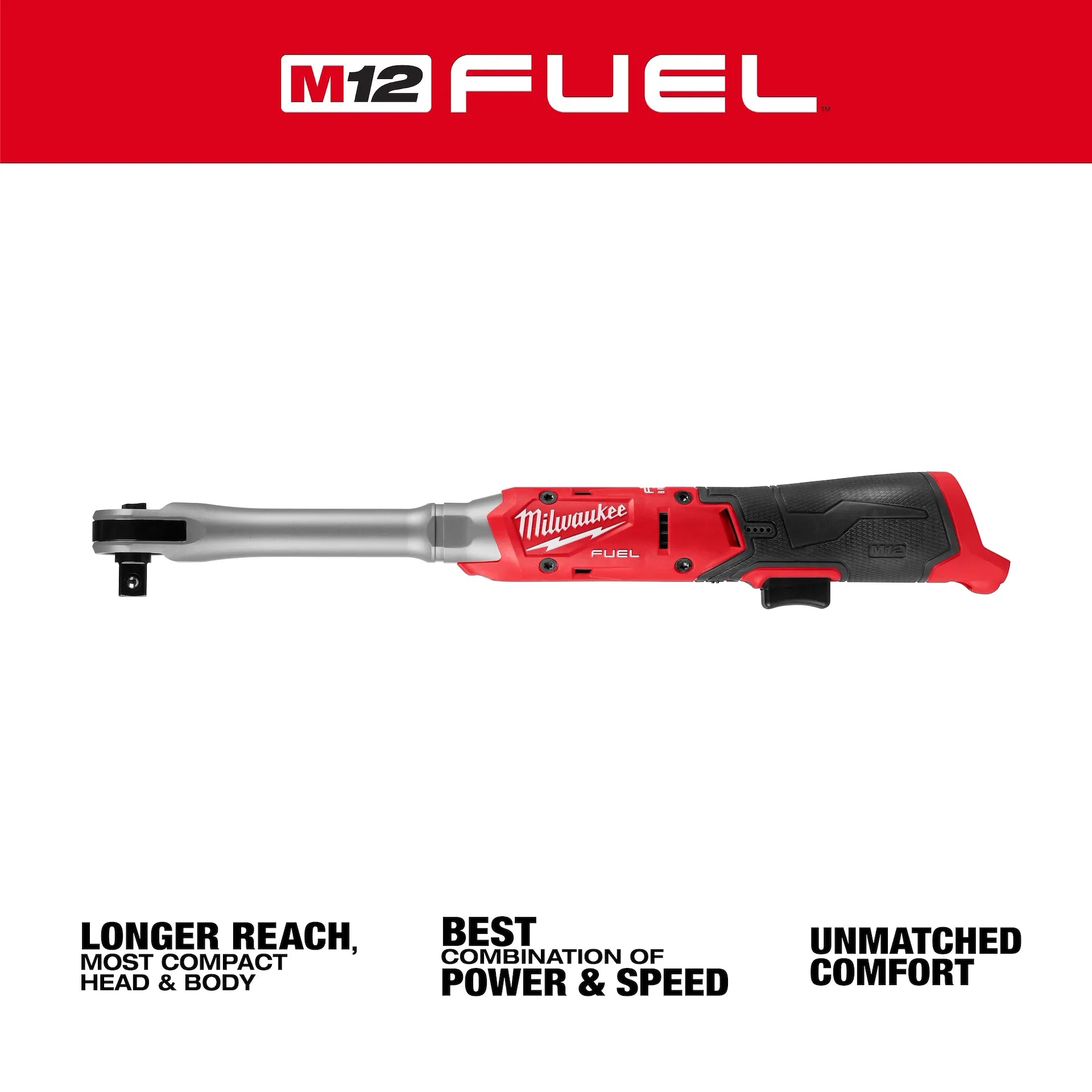 Milwaukee 3055-20 - M12 FUEL™ 1/2" Extended Reach Ratchet