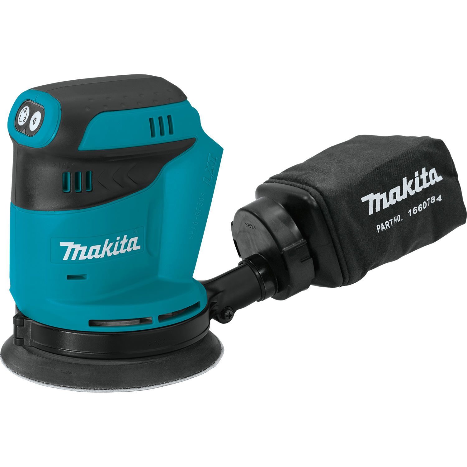 Makita XOB01Z - 18V LXT® Lithium‑Ion Cordless 5" Random Orbit Sander, Tool Only