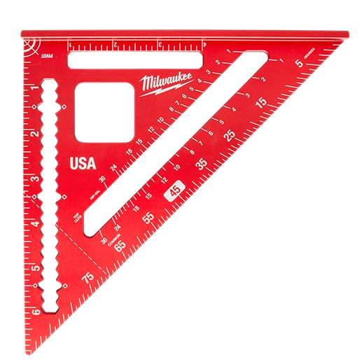 Milwaukee MLSQM070 - 7" Magnetic Rafter Square