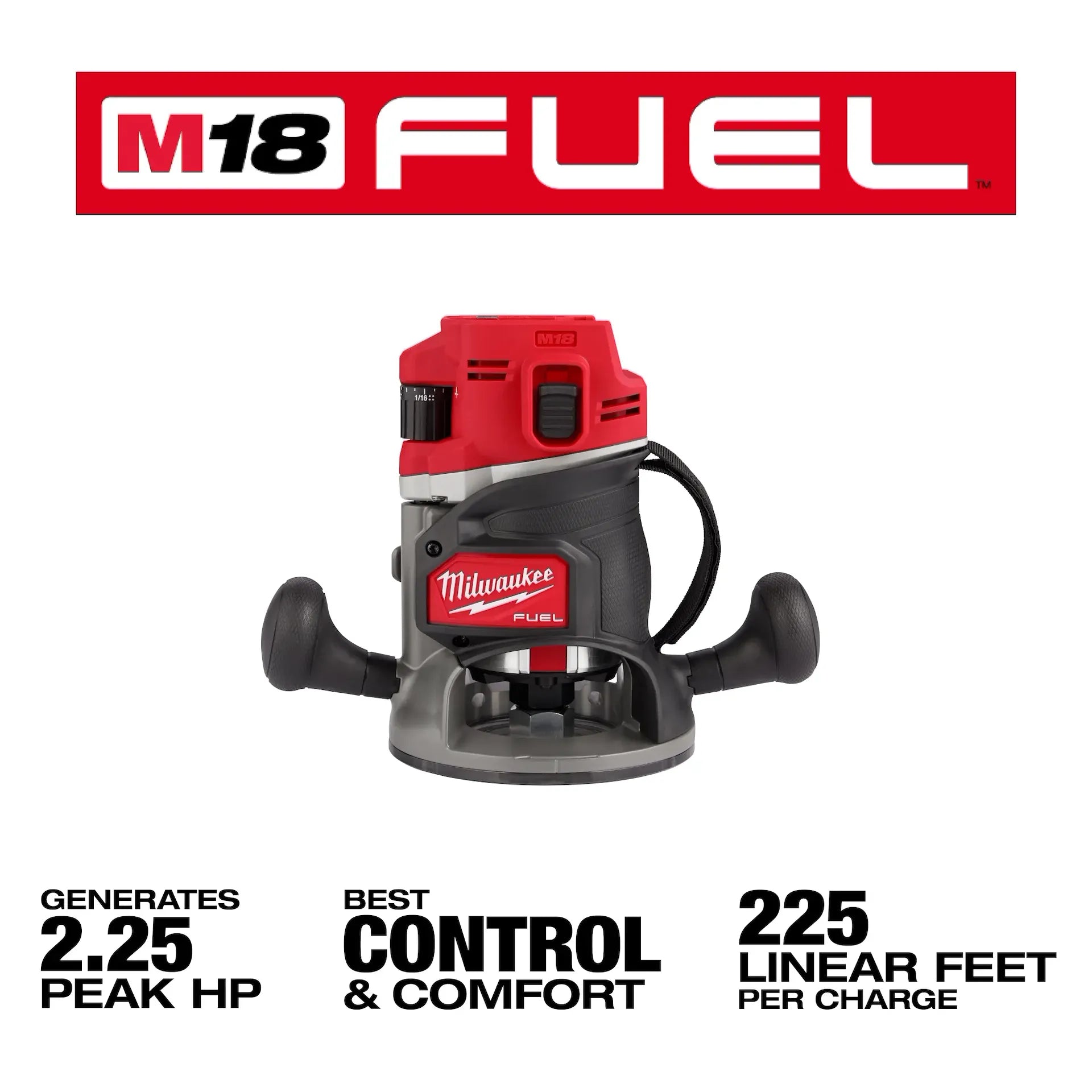Milwaukee 2838-20 - M18 FUEL™ 1/2" Router