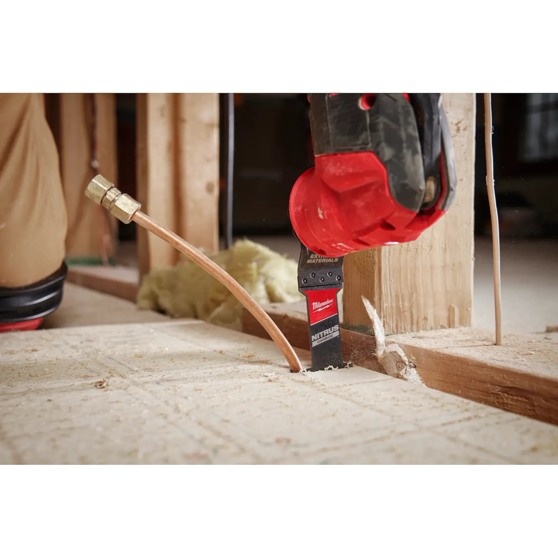 Milwaukee 49-25-1579 - 1-3/8" NITRUS™ Carbide Extreme Materials Universal Fit Oscillating Multi-Tool Blade (10 PK)