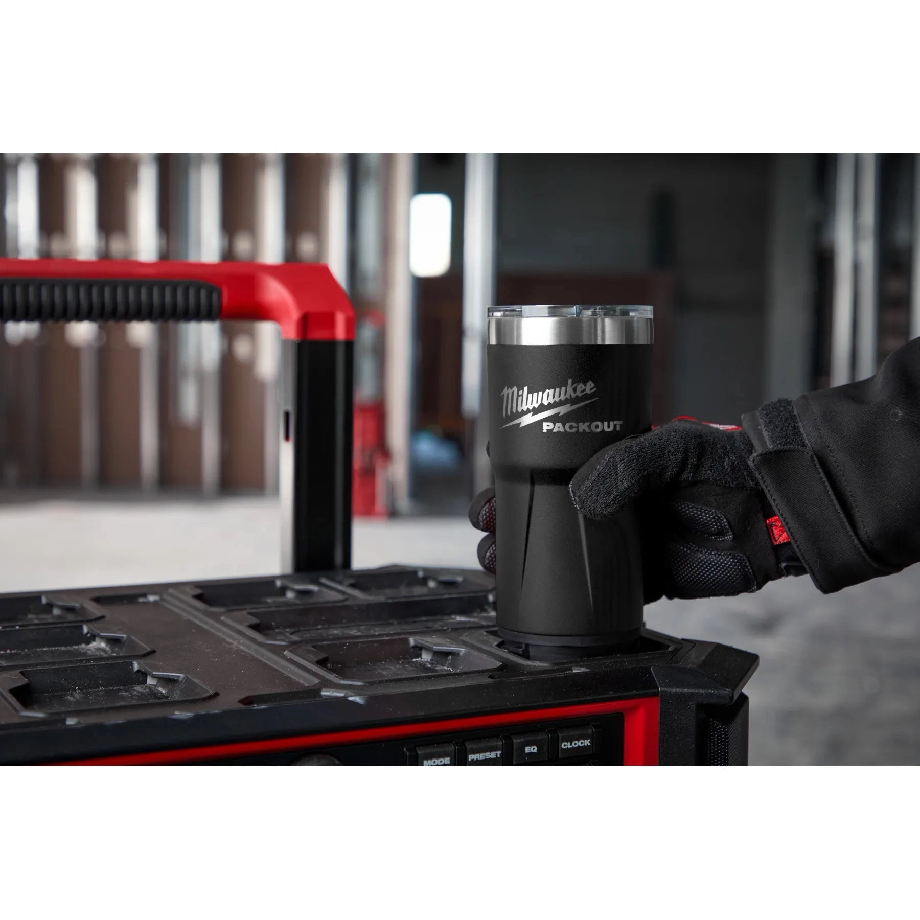 Milwaukee 48-82-8392B - Black PACKOUT™ 20oz Tumbler