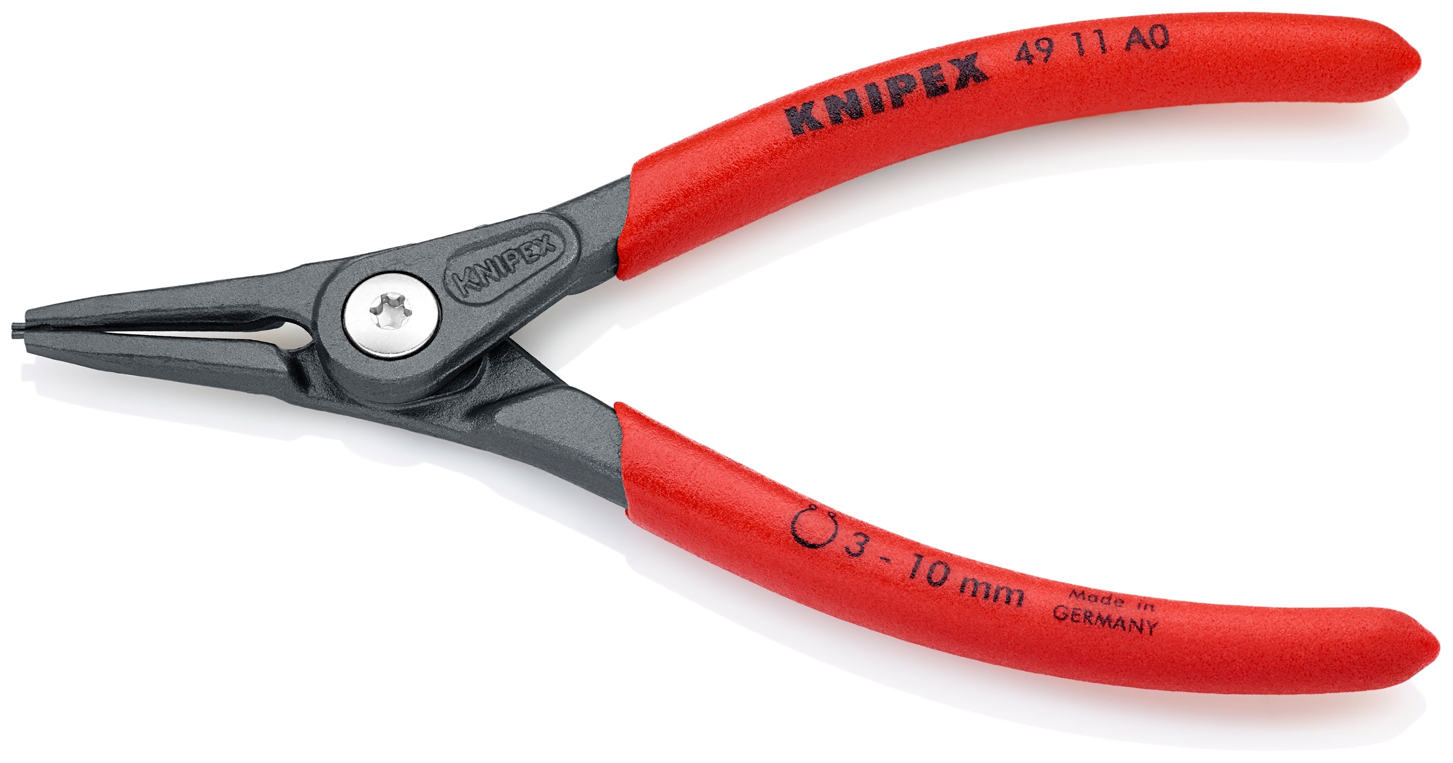Knipex 4911A0 - 5 1/2" External Precision Snap Ring Pliers - Wise Line Tools