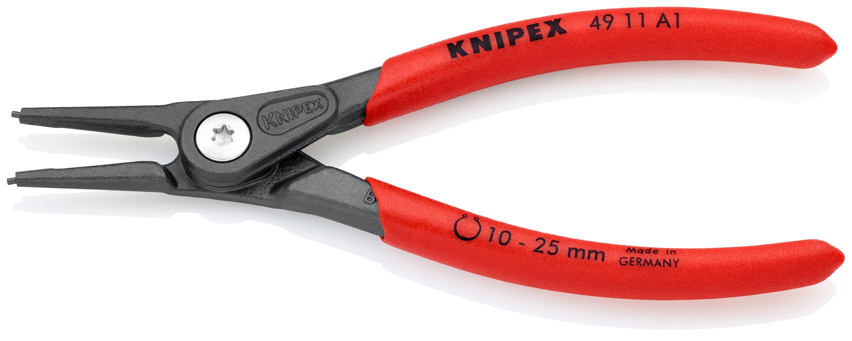 Knipex 4911A1 - 5 1/2" External Precision Snap Ring Pliers - Wise Line Tools