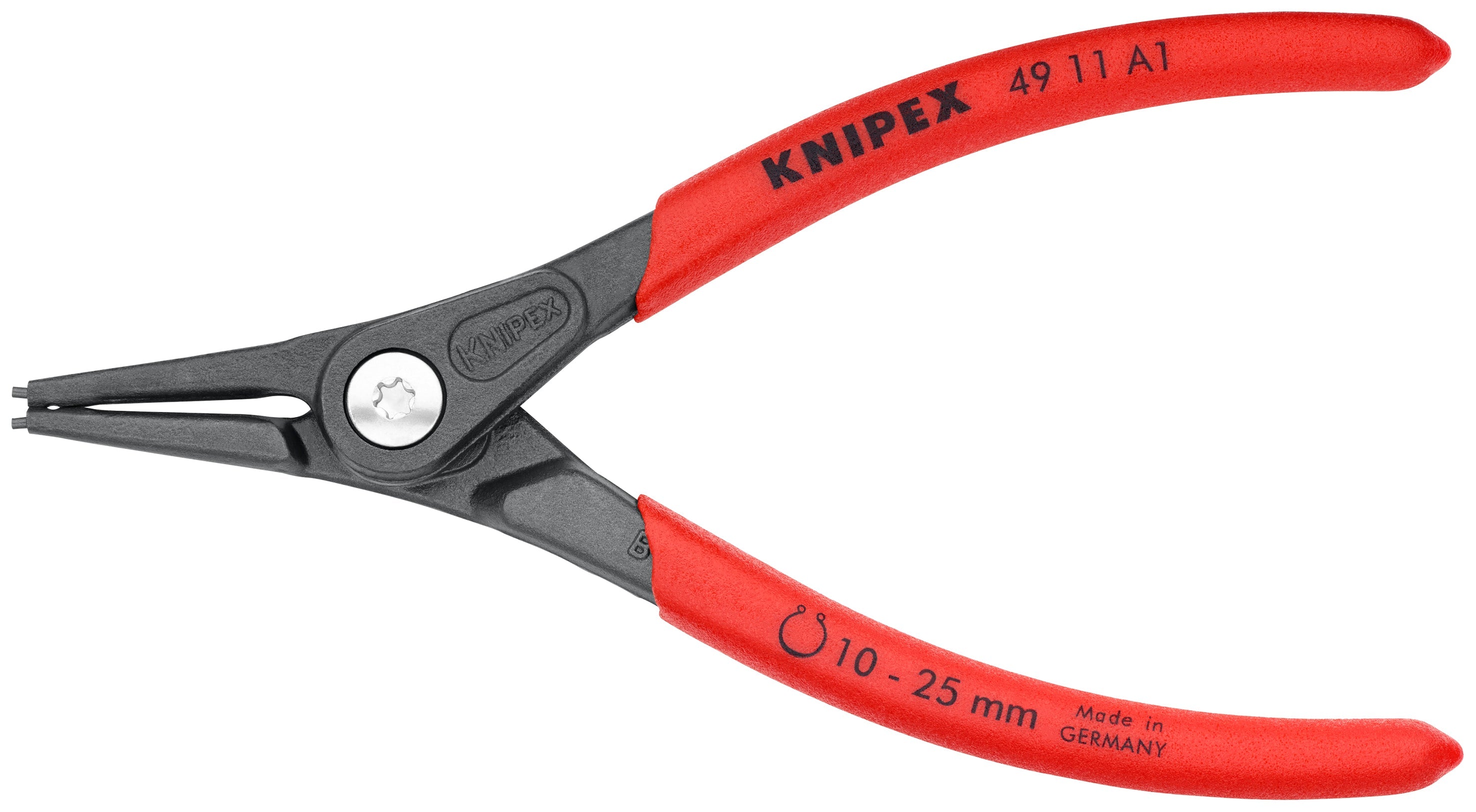 Knipex 4911A1 - 5 1/2" External Precision Snap Ring Pliers - Wise Line Tools