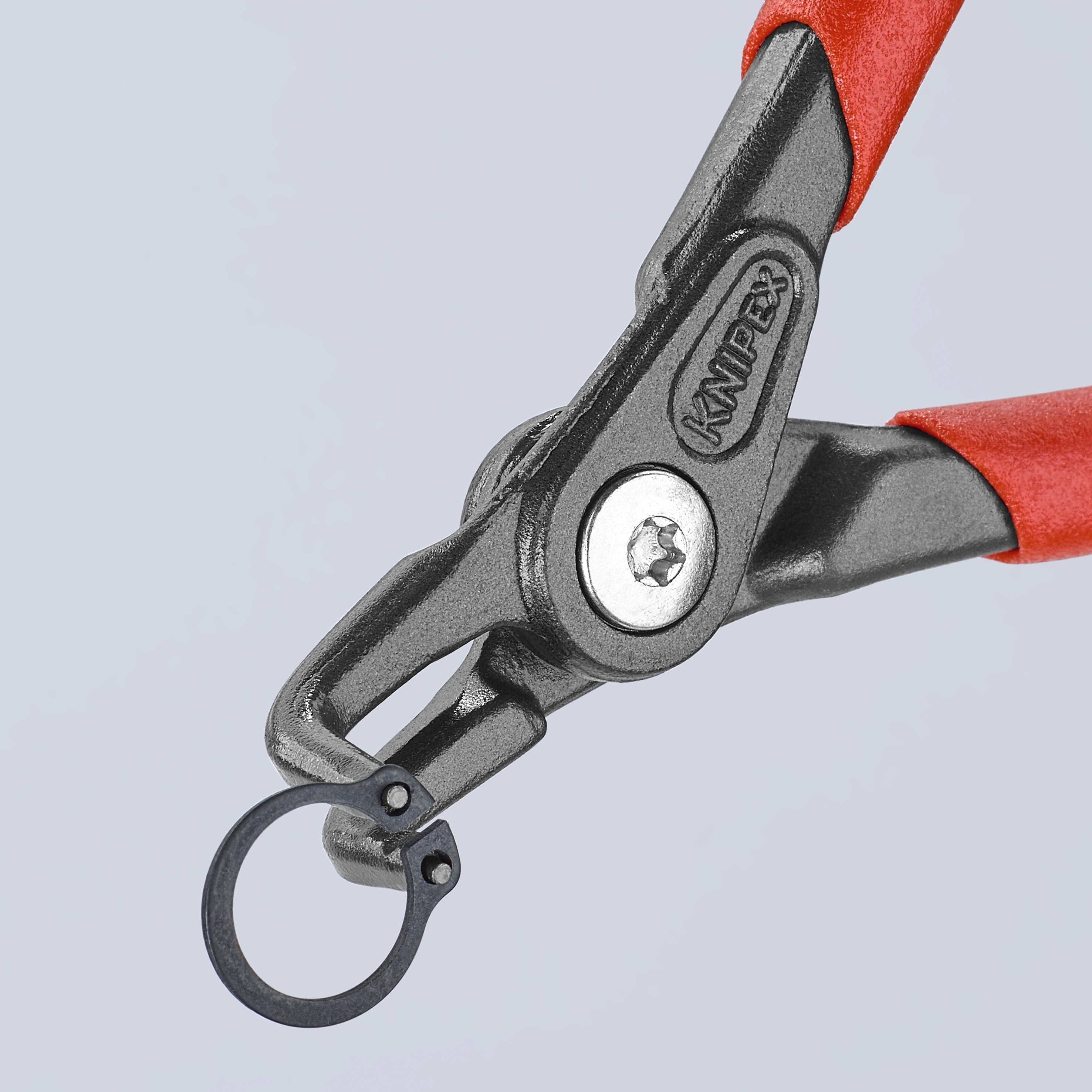 Knipex 4921A11 - 5 1/8" External 90° Angled Precision Snap Ring Pliers - Wise Line Tools