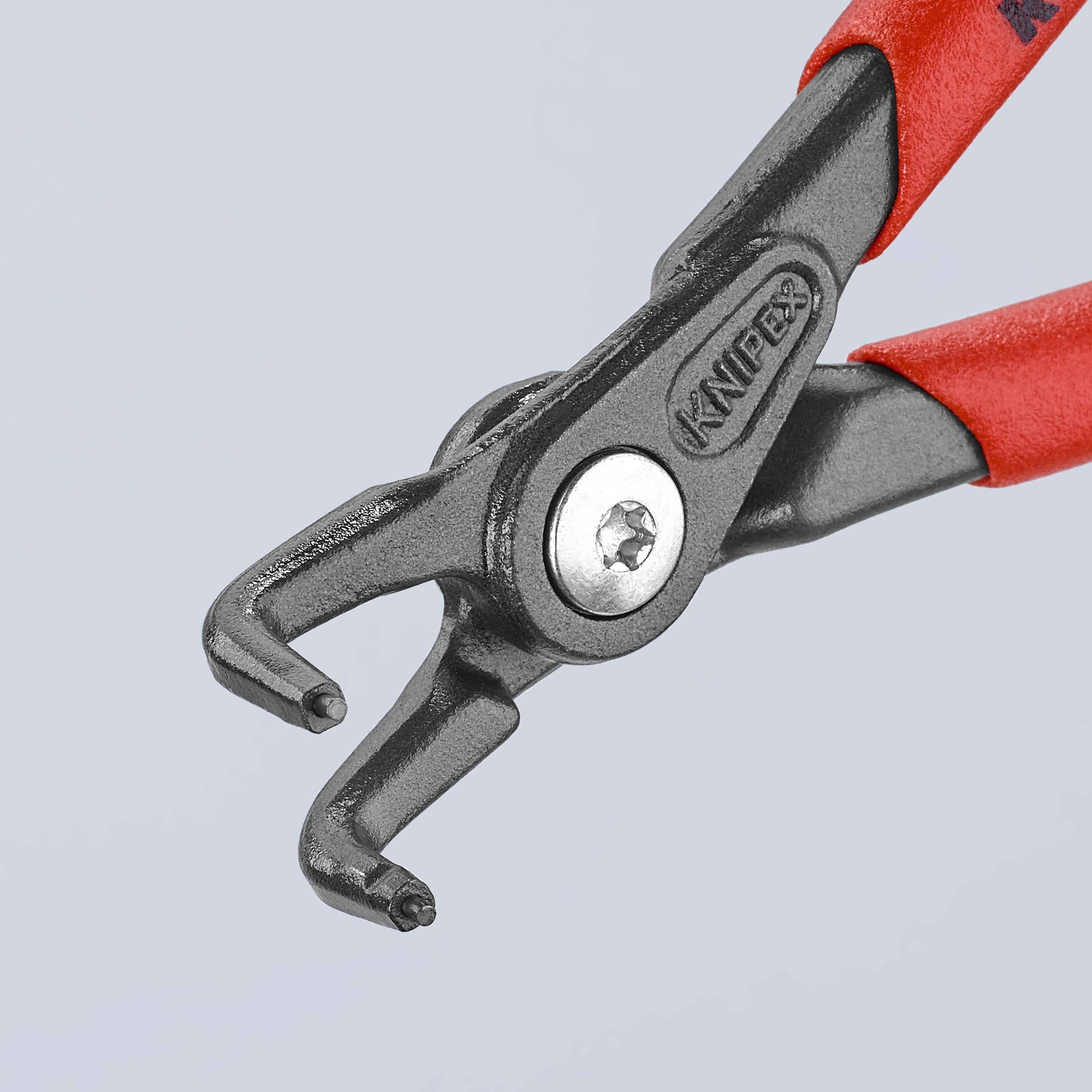 Knipex 4921A11 - 5 1/8" External 90° Angled Precision Snap Ring Pliers - Wise Line Tools