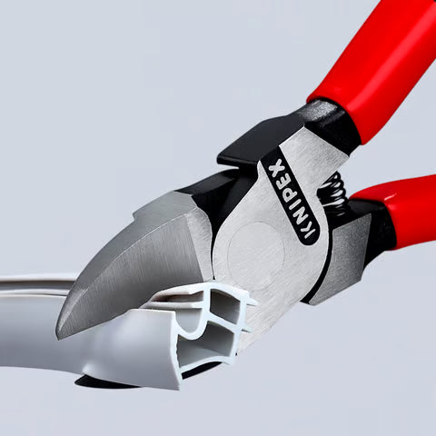 Knipex 7201160SB - 7-1/4" Diagonal Cutters for Plastics
