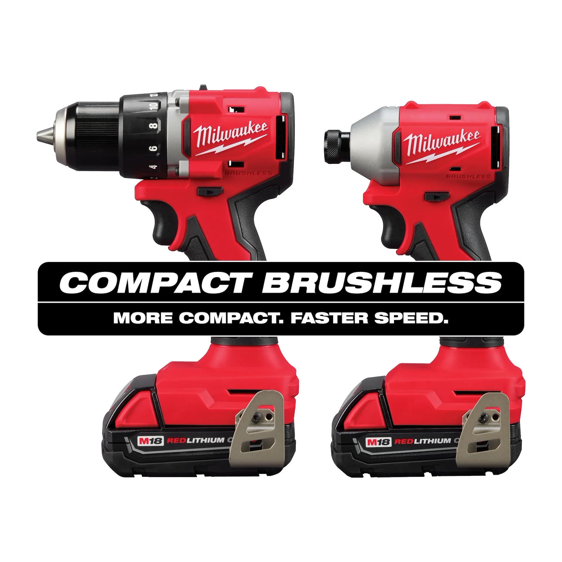 Milwaukee 3693-24CX - M18™ 4-Tool Combo Kit