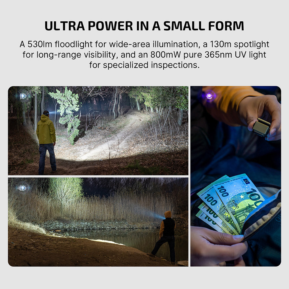 Olight Oclip Ultra Clip-On Magnetic EDC Flashlight