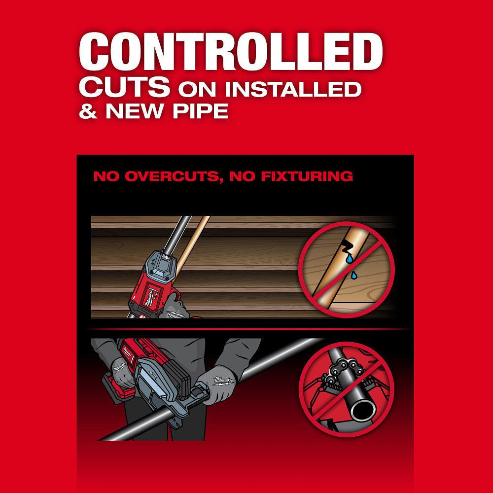 MILWAUKEE 3469-20 - M18 FUEL™ ½”-1” Steel Pipe Cutter - Wise Line Tools