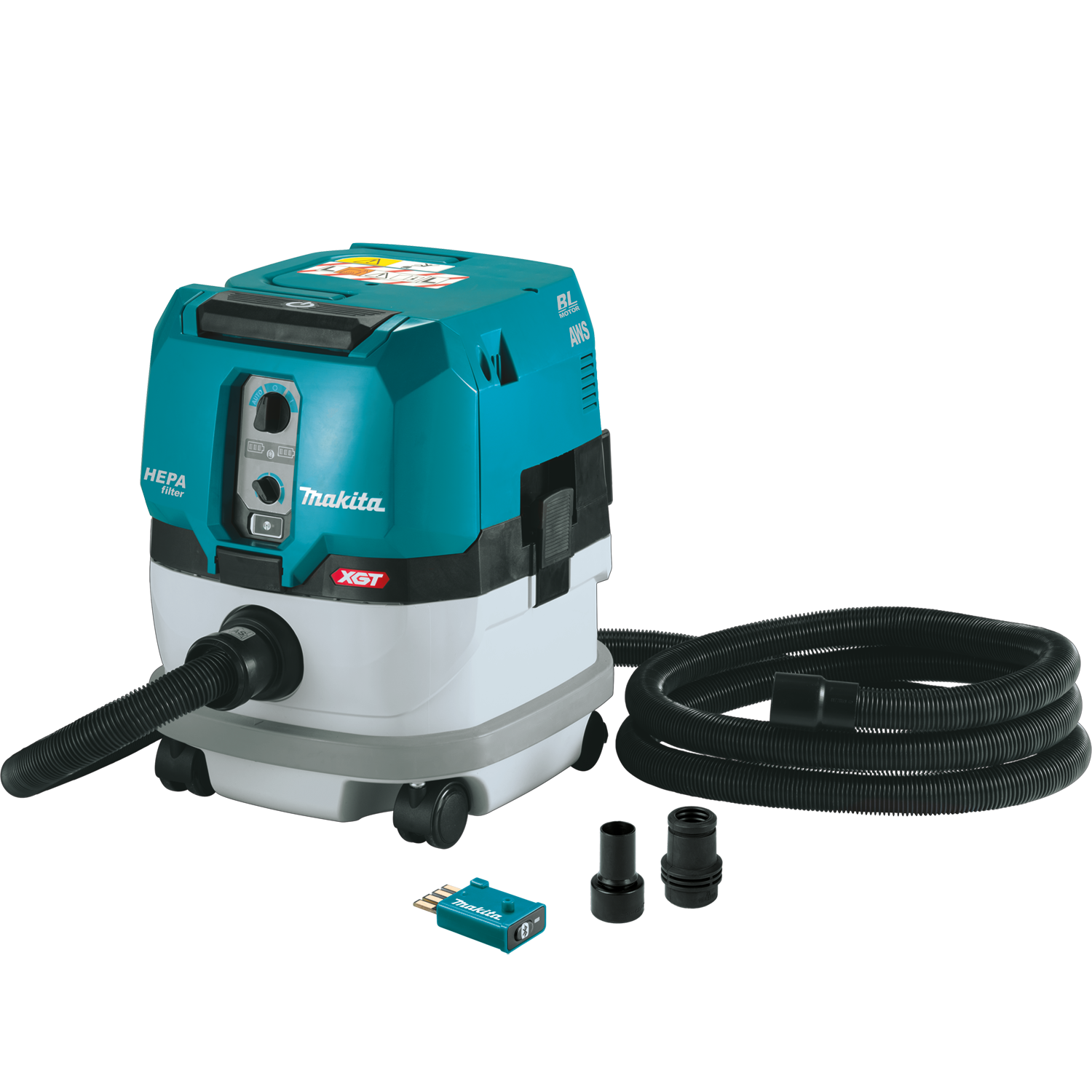 Makita GCV02PMU - 40V max XGT® Brushless Cordless 2.1 Gallon HEPA Filter Dry Dust Extractor Kit