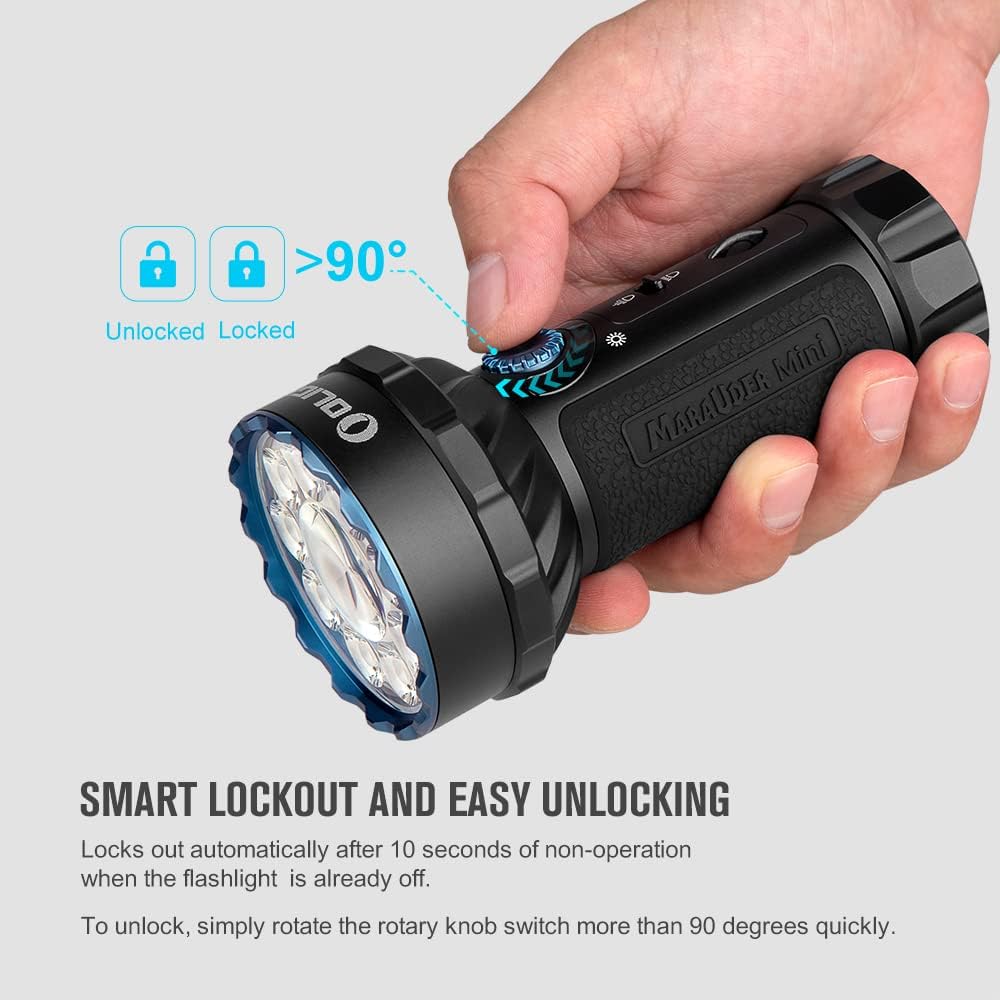Olight Marauder Mini Powerful LED Flashlight