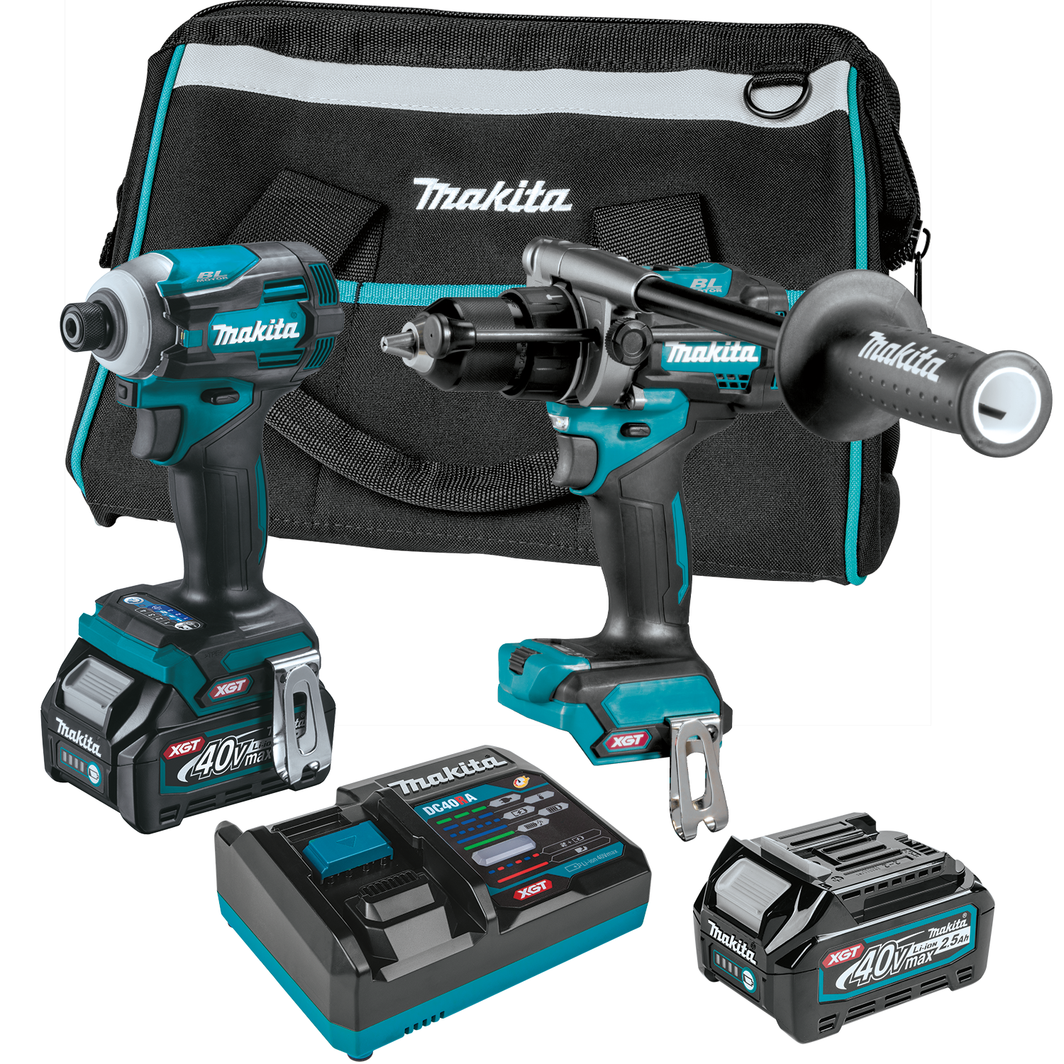 Makita GT200D - 40V max XGT® Brushless Cordless 2‑Pc. Combo Kit