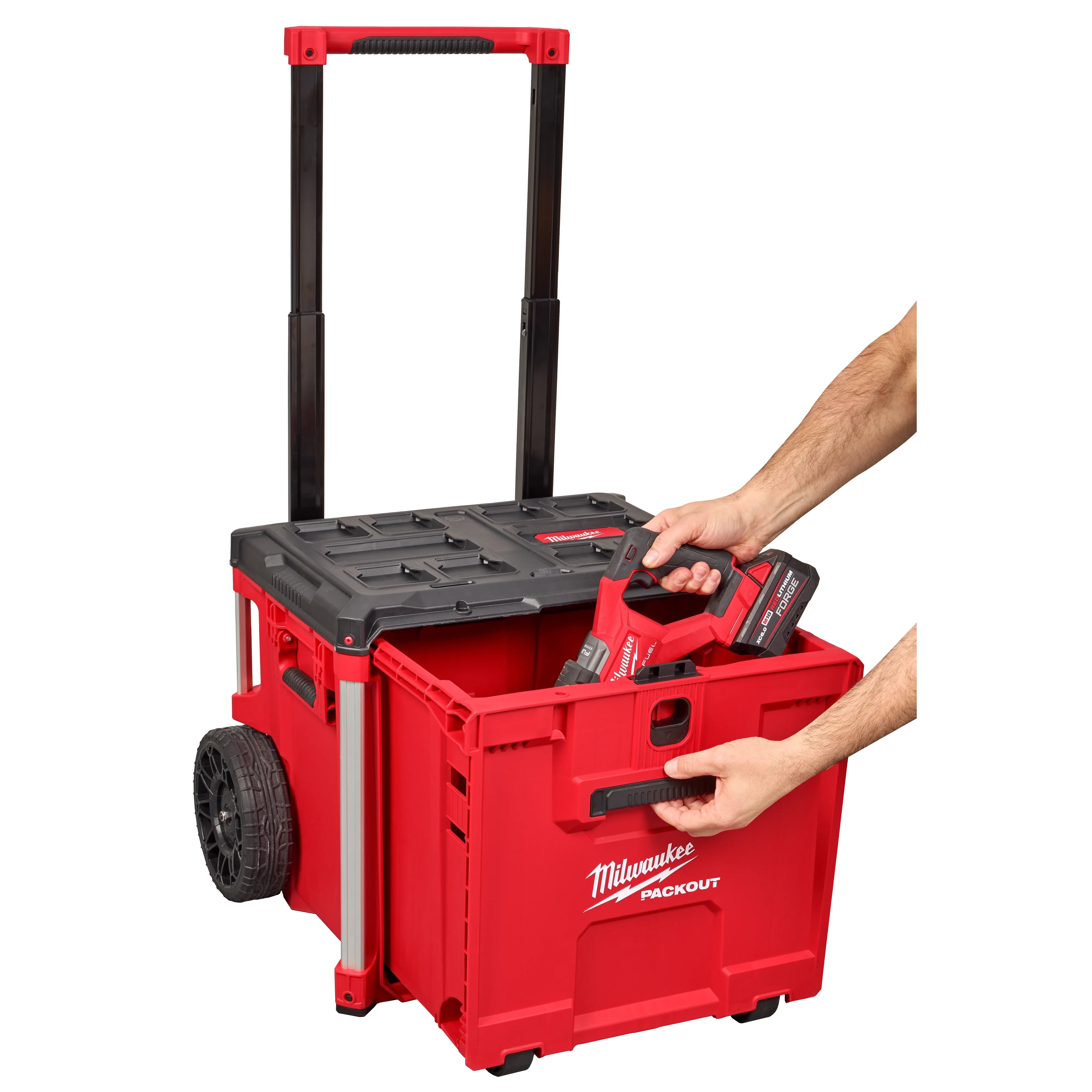 Milwaukee - 48-22-8420 - PACKOUT™ Rolling Drawer Tool Box MILWAUKEE