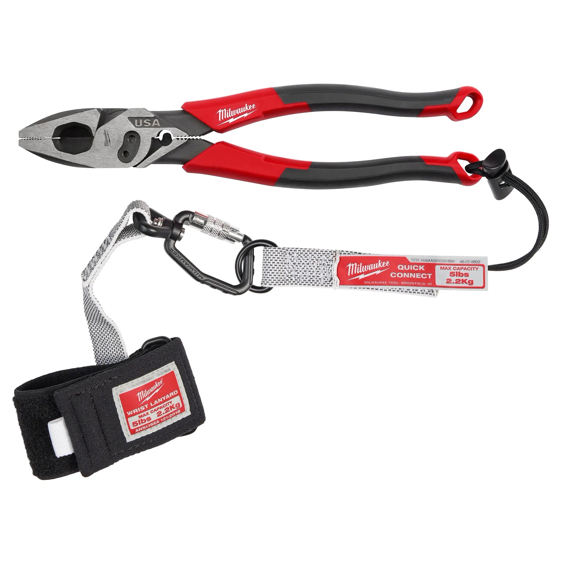 Milwaukee MT500C - 9" Lineman's Pliers w/ Crimper & Bolt Cutter (USA)