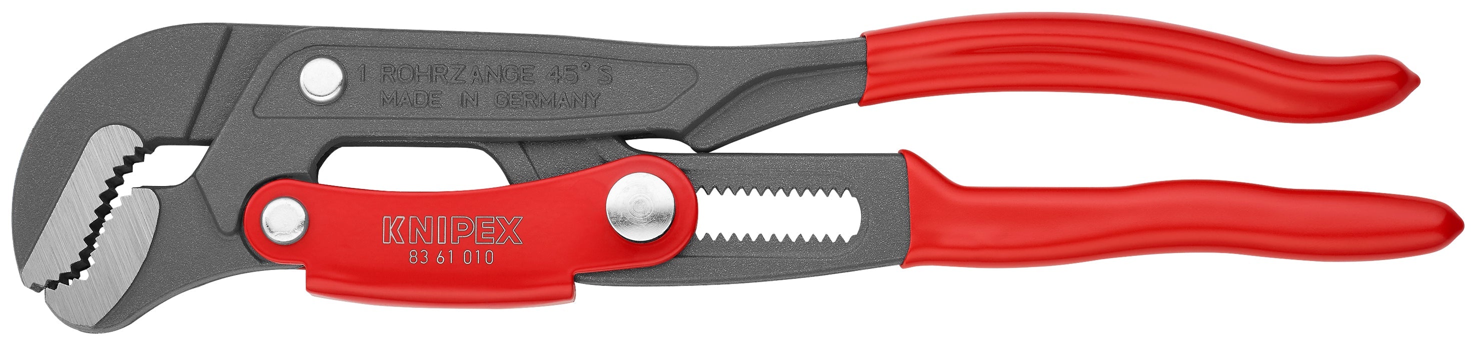 Knipex 8361010 - 13" Rapid Adjust Swedish Pipe Wrench-S-Type - Wise Line Tools