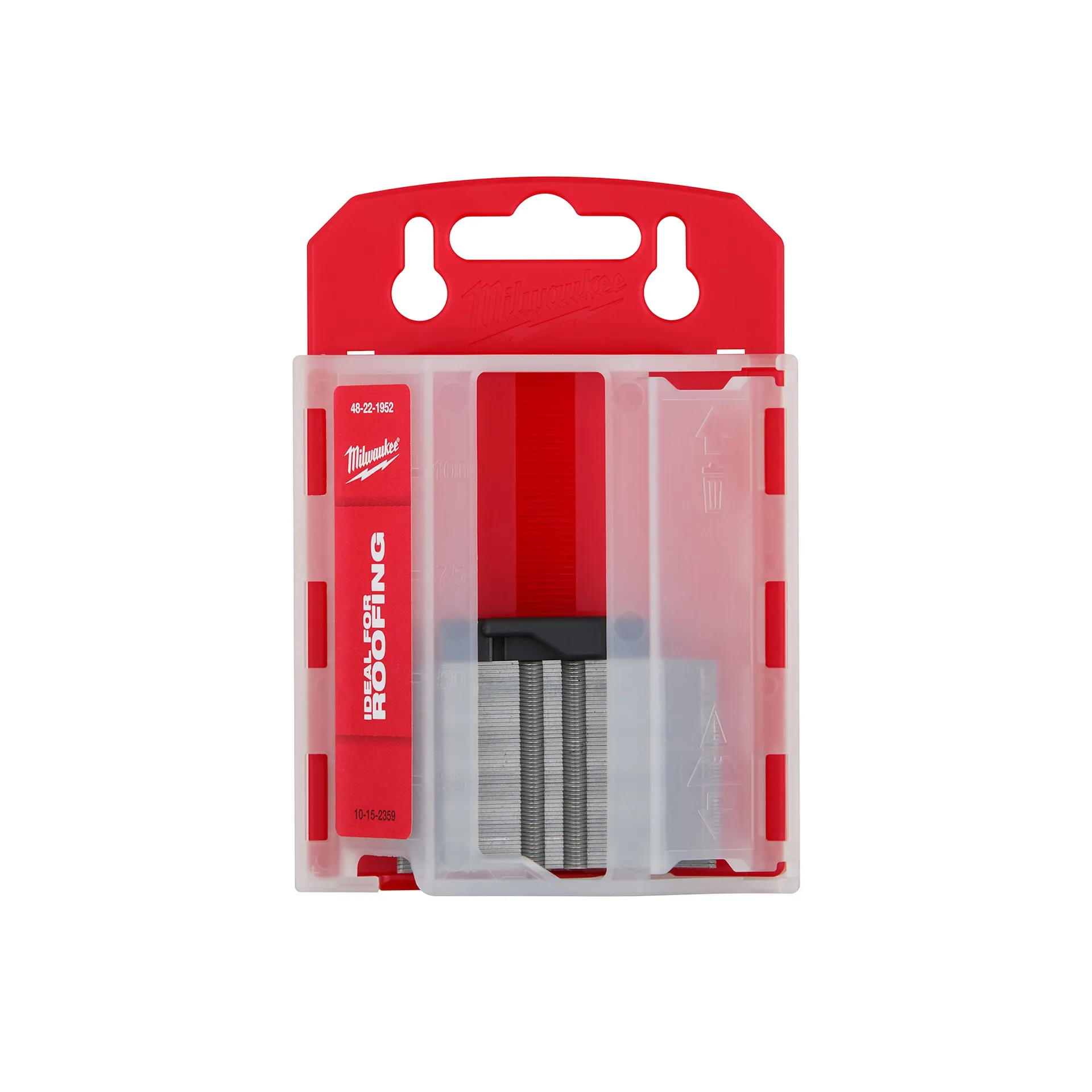 Milwaukee 48-22-1952 - 50 PC Hook Utility Knife Blades w/ Dispenser