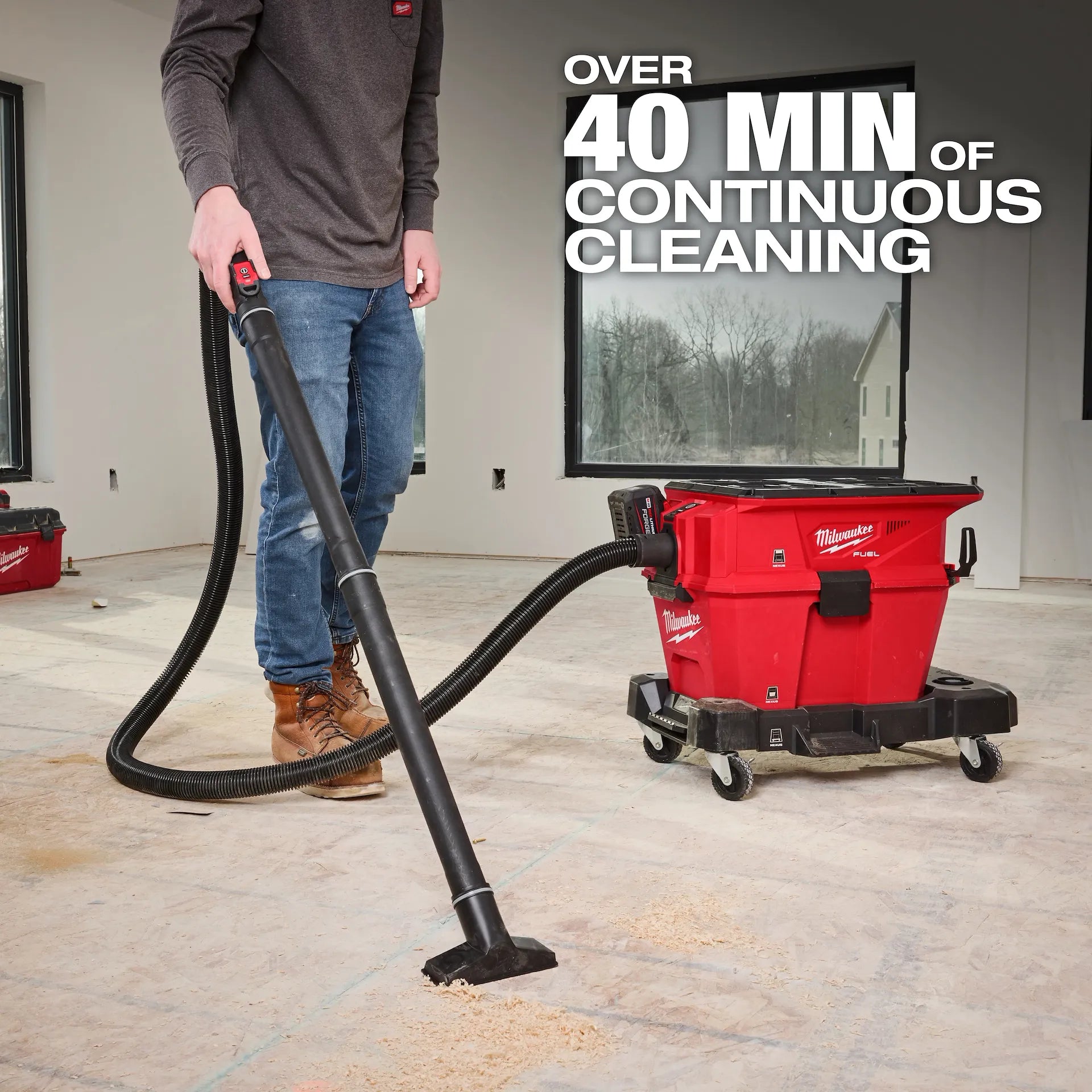 Milwaukee 0914-20 - M18 FUEL™ NEXUS™ 6 Gallon Wet/Dry Vacuum w/ PACKOUT™ Compatibility & VACLINK™