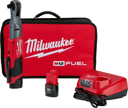 Milwaukee 2558-22 - M12 FUEL 1/2" Ratchet 2 Battery Kit
