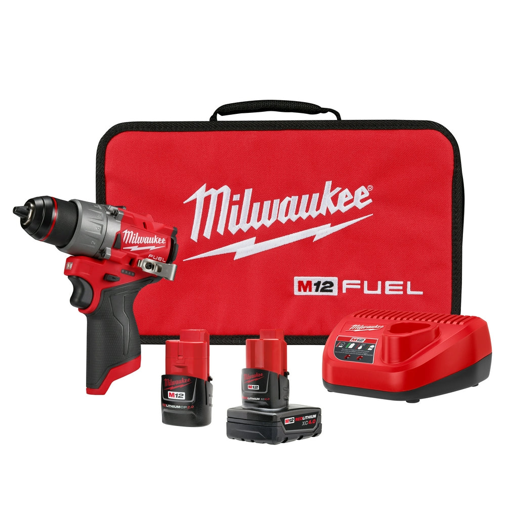 Milwaukee 3403-22 - M12 FUEL™ 1/2" Drill/Driver Kit Milwaukee