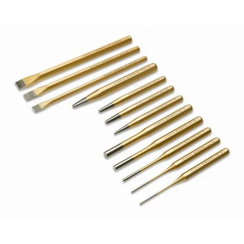 Knipex RENNSTEIG 9R400012 - 12 Pc Punch and Chisel Set