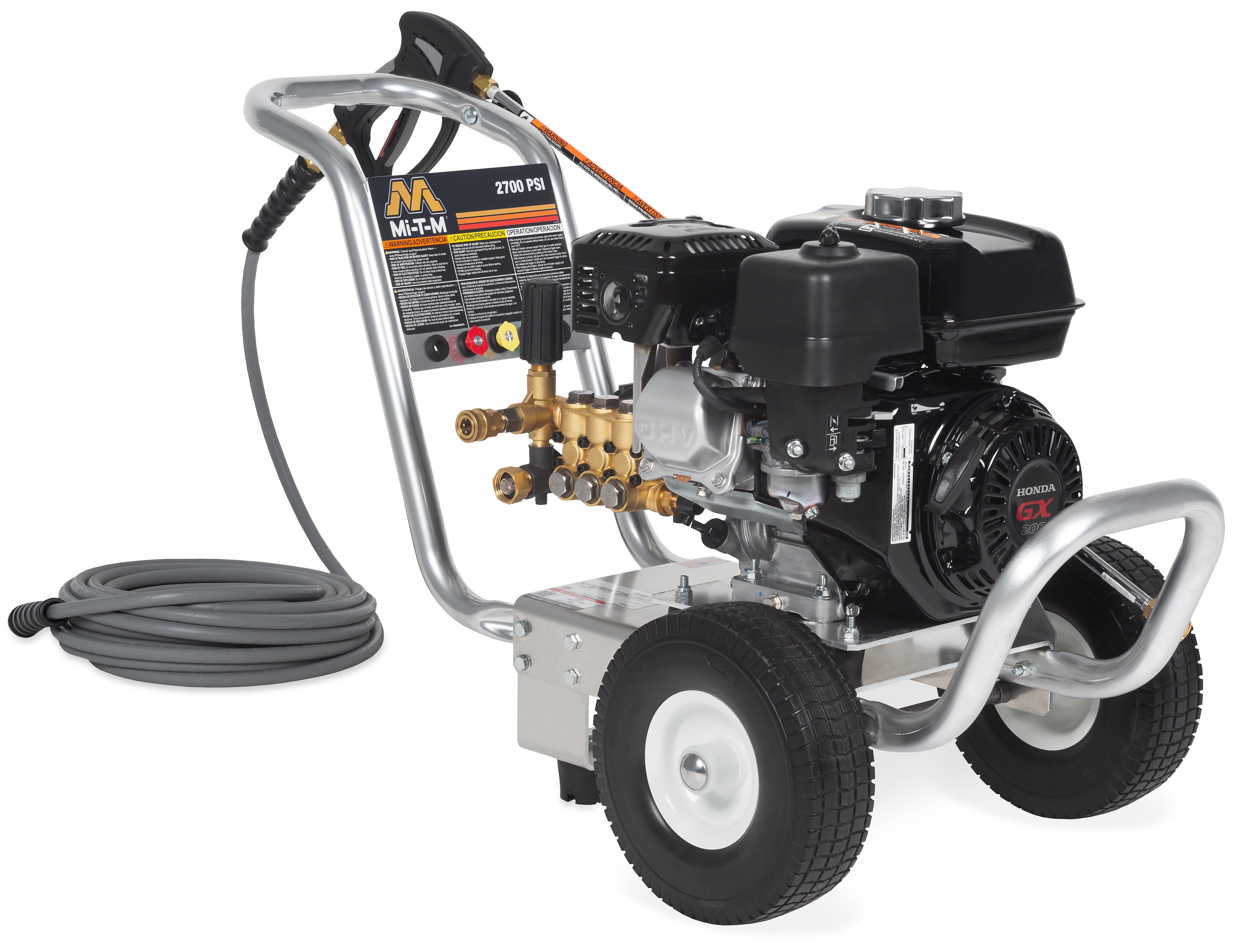 Mi-T-M CA-2703-1MMH - CA Aluminum Series 2,700 PSI Gasoline Direct Drive Pressure Washer