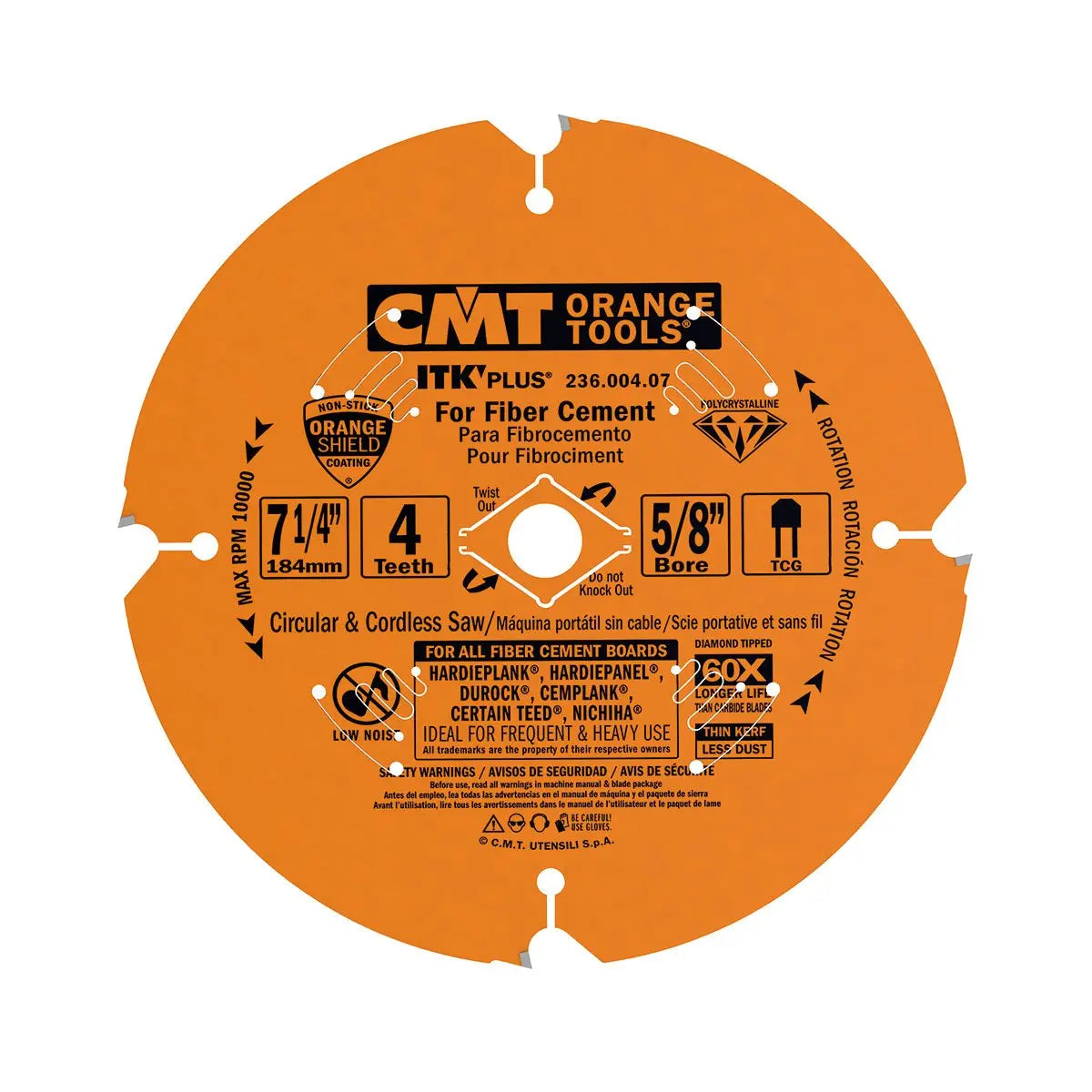 CMT 236.004.06 - ITK Plus Dia-mond Circular Saw Blade CMT