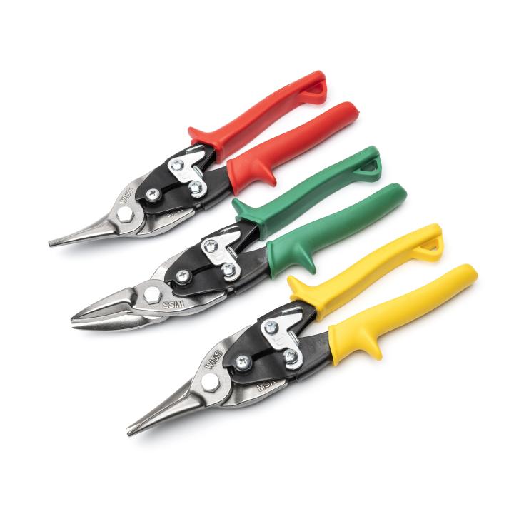 Crescent M123R - 3 Piece Compound Action Aviation Snip Set