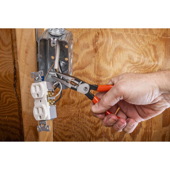 Crescent Z6546-06 - 6" Long Nose Pliers Dipped Handle