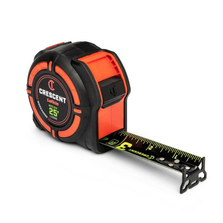 Crescent L1125NESET2V - 2 Pack 1-1/4" x 25' WORKHORSE NITE EYE™ Tape Measure