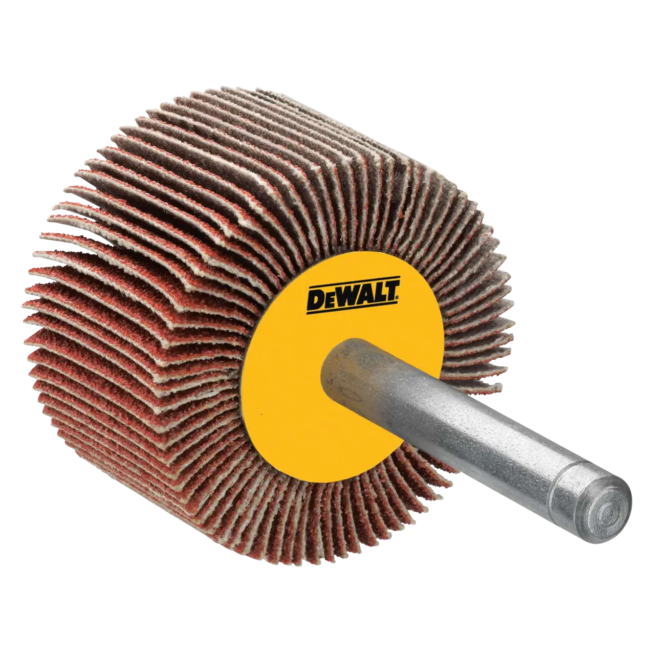 DEWALT DAFE1D0410 - HP 1-1/2-in. X 1-in. X 1/4-in. 40g flap wheel