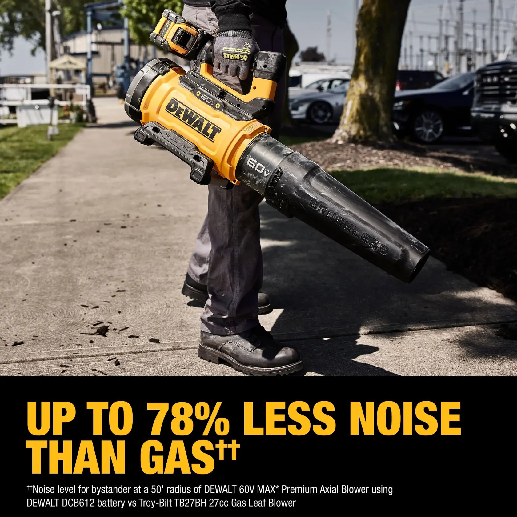 DEWALT DCBL777Y1 - 60V MAX High Power Brushless Blower Kit