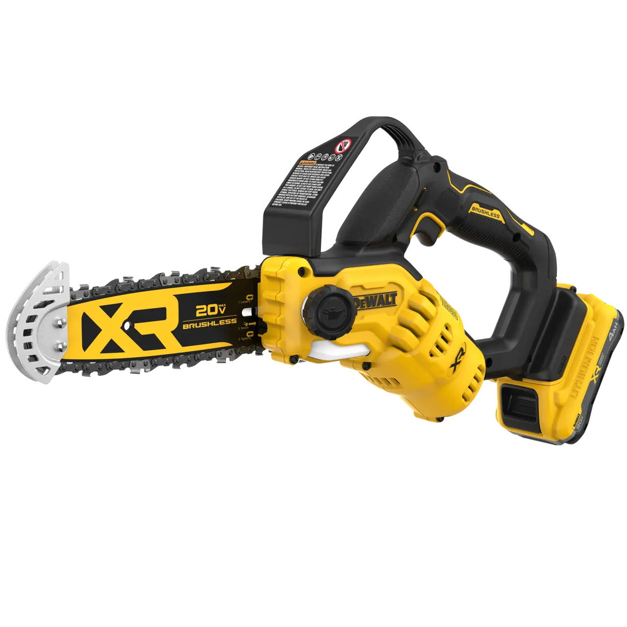 DEWALT DCCS623QQ1 - 20V MAX* 8 In. Brushless Cordless Pruning Chainsaw Kit