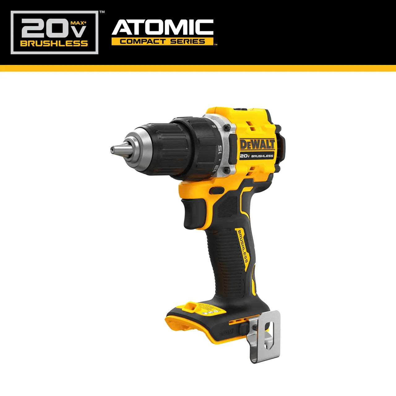 DEWALT DCD794B - 20V MAX* ATOMIC™ Brushless Cordless 1/2-in. Drill/driver